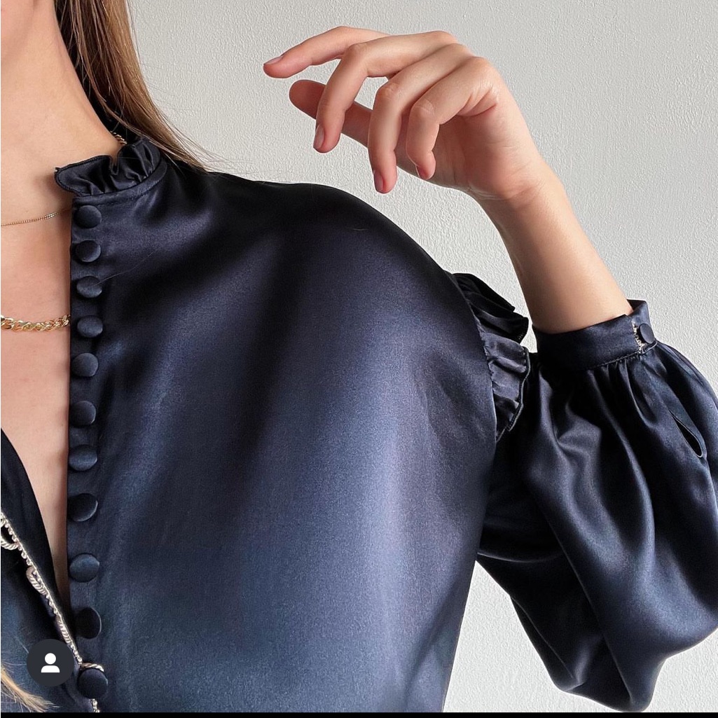 Instance Dark Blue Blouse